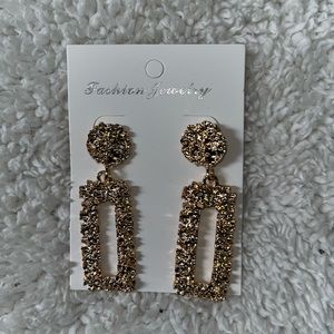 Women Rectangular Drop Earrings